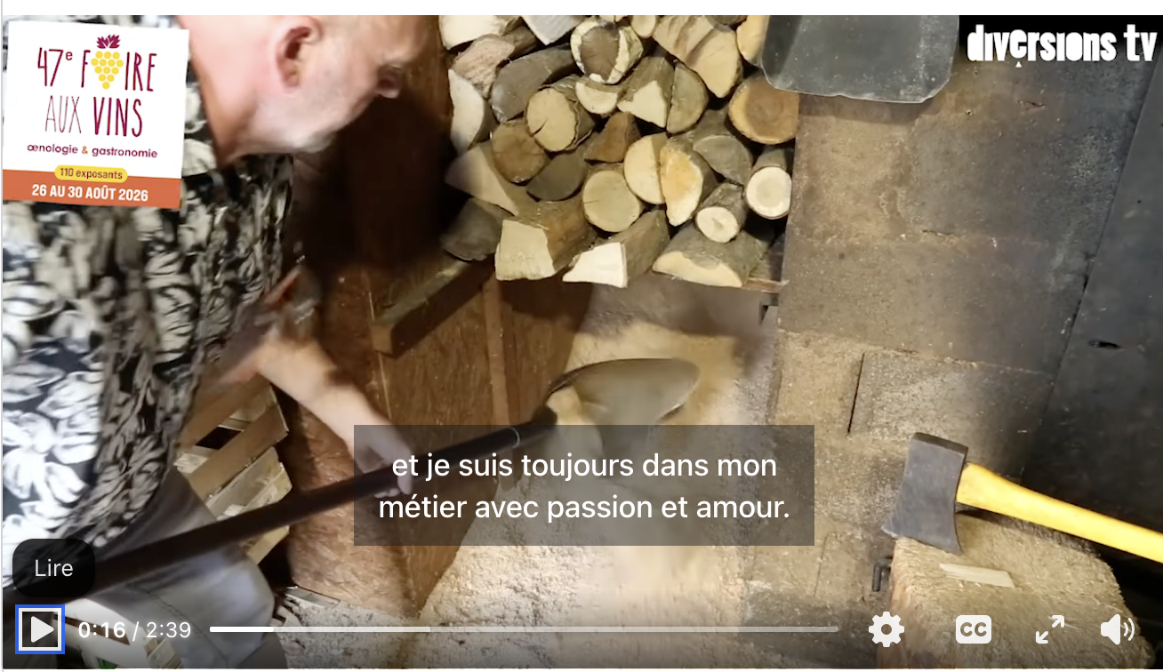 Retrouvez-nous à la foire au vin